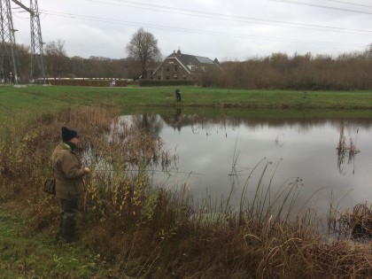 Mooie plas met helder water.
