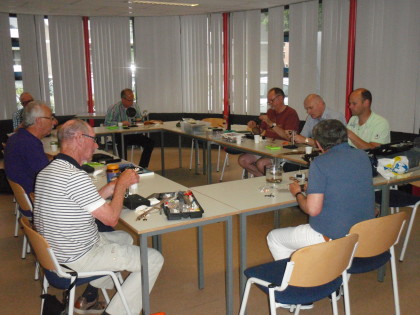 Gerhard heeft weer een nieuw patroon om in Rha uit te proberen.
