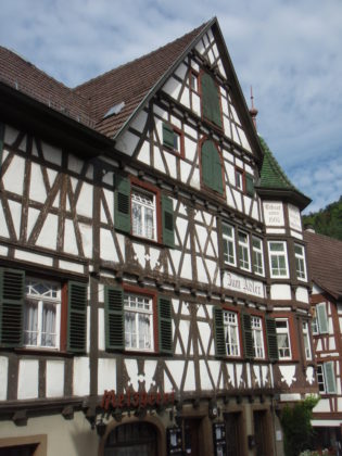 Heel veel mooie huizen (Foto archief Dick.)