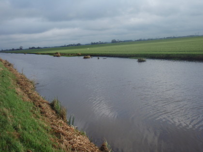 Wat een mooi breed water.